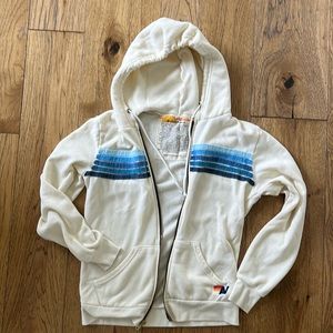 Aviator Nation 5 Stripe Hoodie